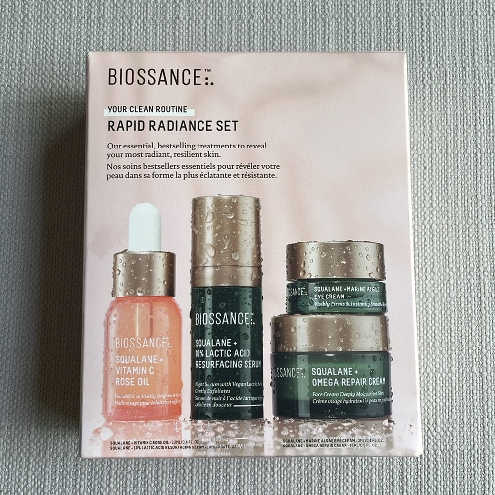 Biossance Rapid Radiance Set
